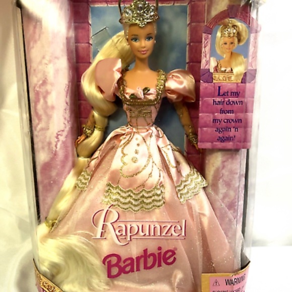 Rapunzel Barbie doll & Valentine Barbie doll - Picture 4 of 11